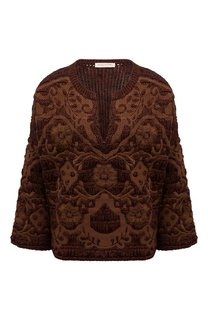 Свитер из хлопка и шерсти Valentino