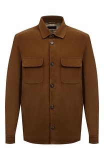 Замшевая куртка-рубашка Loro Piana