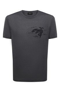 Льняная футболка Brioni