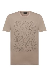 Хлопковая футболка Brioni