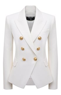 Шерстяной жакет Balmain