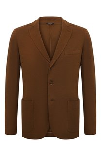 Пиджак из хлопка и шелка Loro Piana