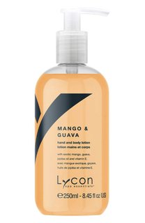 Лосьон для рук и тела, манго и гуава (250ml) LYCON