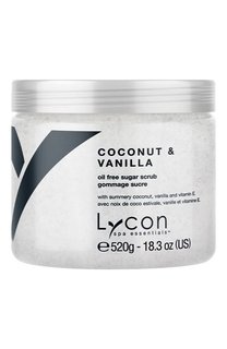Скраб для тела, кокос и ваниль (520g) LYCON