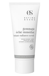 Скраб с мускатной розой и жожоба Gommage Eclat Immediat (50ml) estime&sens