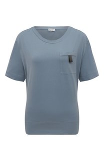Хлопковая футболка Brunello Cucinelli