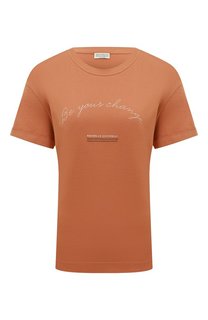 Хлопковая футболка Brunello Cucinelli