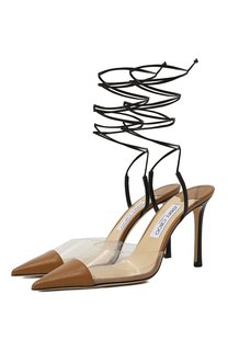 Комбинированные туфли Farley 95 Jimmy Choo