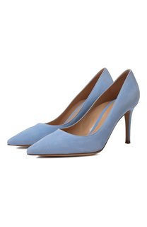 Замшевые туфли Gianvito 85 Gianvito Rossi