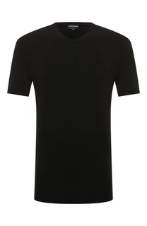 Футболка из вискозы Giorgio Armani