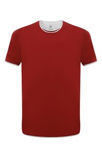 Хлопковая футболка Brunello Cucinelli