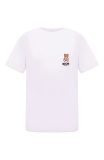 Хлопковая футболка Moschino