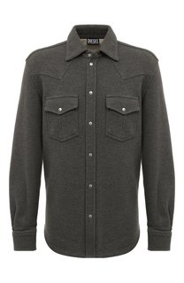 Хлопковая рубашка Diesel