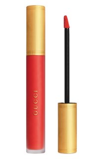 Жидкая губная помада Rouge À Lèvres Liquide Mat, оттенок 311 Lizzie Tiger Gucci