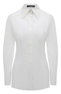 Хлопковая рубашка Dolce & Gabbana