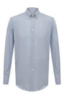 Хлопковая рубашка Kiton