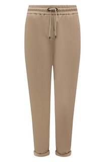 Хлопковые брюки Brunello Cucinelli