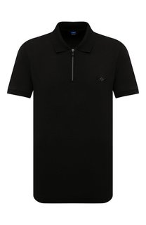 Поло из хлопка и шелка KNT КНТ