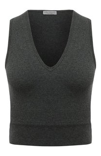 Хлопковый топ Brunello Cucinelli