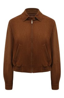 Замшевая куртка Miu Miu