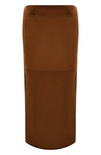 Замшевая юбка Miu Miu