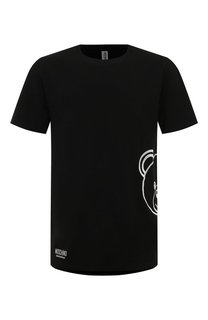 Хлопковая футболка Moschino
