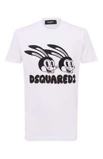 Хлопковая футболка Dsquared2