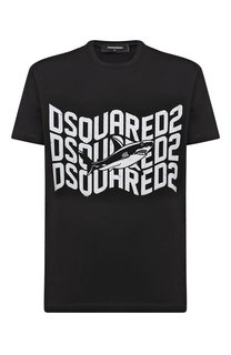 Хлопковая футболка Dsquared2