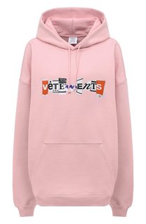 Хлопковое худи VETEMENTS