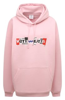 Хлопковое худи VETEMENTS