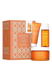 Набор для лица Трилогия Сияние Суперфуд (90+50+20ml) Elemis