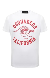 Хлопковая футболка Dsquared2