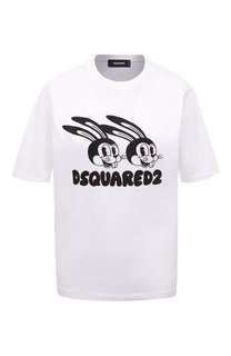 Хлопковая футболка Dsquared2