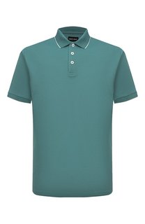 Хлопковое поло Giorgio Armani