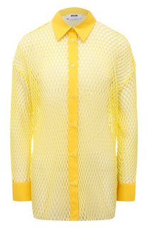 Хлопковая рубашка MSGM