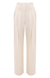 Брюки из вискозы и льны Brunello Cucinelli