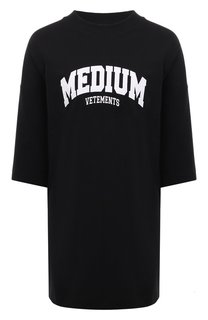 Хлопковая футболка VETEMENTS