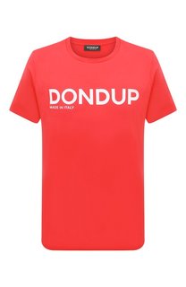 Хлопковая футболка Dondup