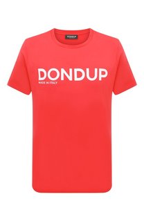 Хлопковая футболка Dondup