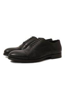 Кожаные оксфорды Santoni