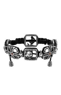 Серебряный браслет Spinning Skull GL Jewelry