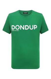 Хлопковая футболка Dondup