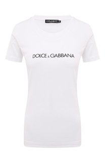 Хлопковая футболка Dolce & Gabbana