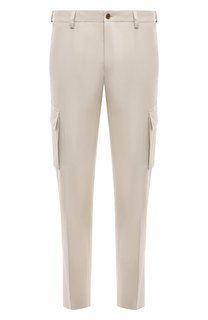 Хлопковые брюки-карго Corneliani