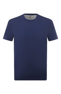 Хлопковая футболка Brunello Cucinelli