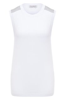 Хлопковый топ Brunello Cucinelli