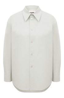 Хлопковая рубашка Jil Sander