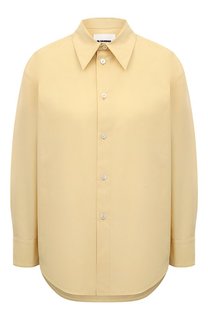 Хлопковая рубашка Jil Sander