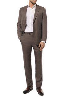 Костюм из кашемира и шелка Brioni