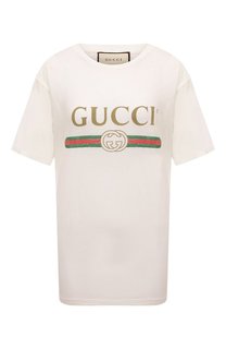 Хлопковая футболка Gucci